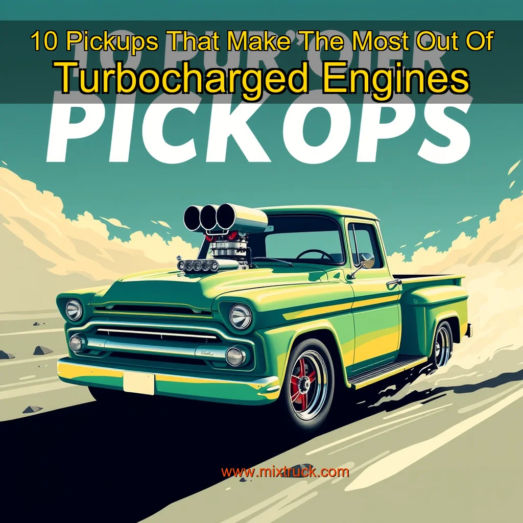 You are currently viewing 10 Pickups That Make The Most Out Of Turbocharged Engines