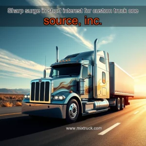 Read more about the article Sharp surge in short interest for custom truck one source, inc.