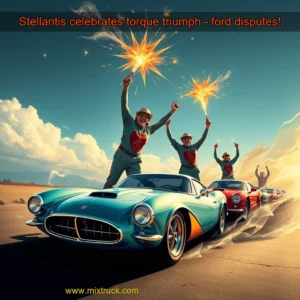 Read more about the article Stellantis celebrates torque triumph – ford disputes!
