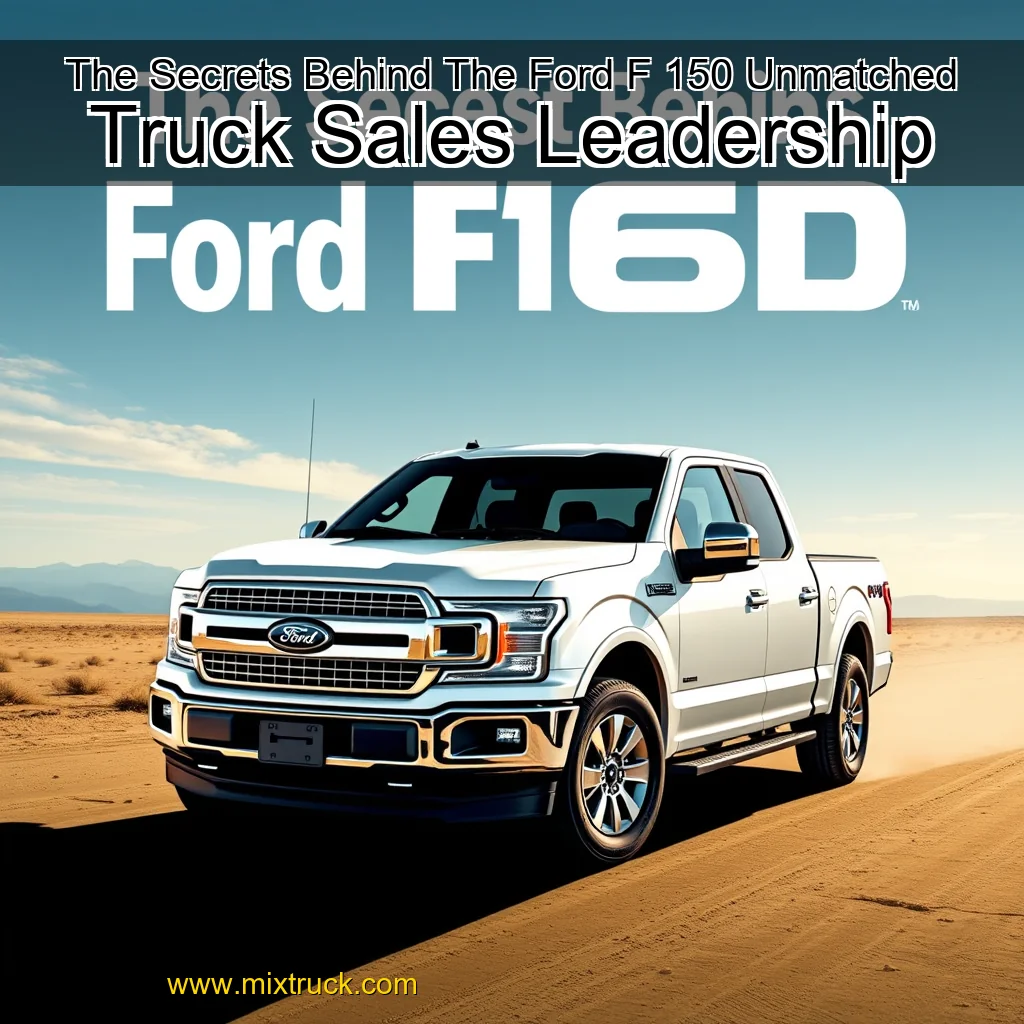 You are currently viewing The Secrets Behind The Ford F  150 Unmatched Truck Sales Leadership