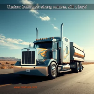 Read more about the article Custom truck one: strong volume, still a buy?