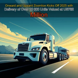 Artistic representation for Onward and Upward Zoomlion Kicks Off 2025 with Delivery of Over 10 000 Units Valued at US782 Million