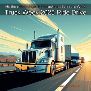 Read more about the article Hit the road in high  tech trucks and vans at Work Truck Week 2025 Ride  Drive