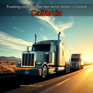 Read more about the article Trucking company has two semis stolen in Central California