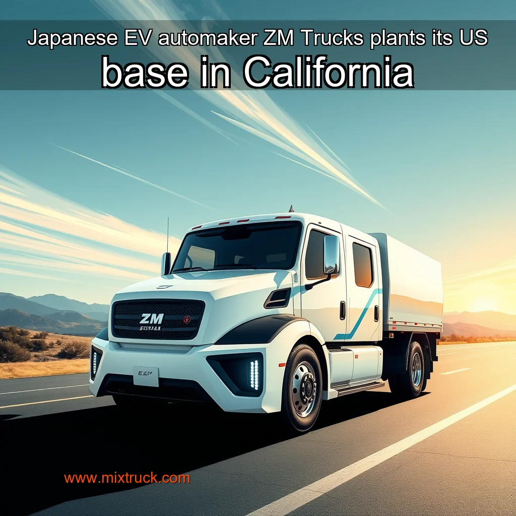 You are currently viewing Japanese EV automaker ZM Trucks plants its US base in California