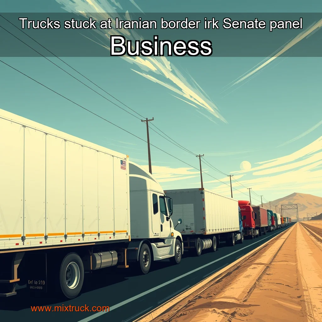 Read more about the article Trucks stuck at Iranian border irk Senate panel  Business