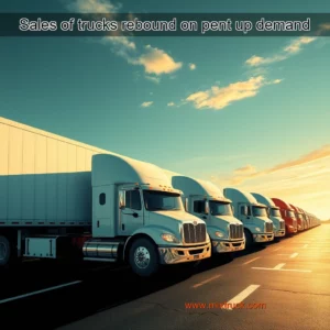 Read more about the article Sales of trucks rebound on pent  up demand