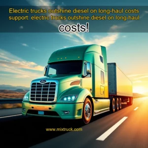 Read more about the article Electric trucks outshine diesel on long-haul costs


 support: electric trucks outshine diesel on long-haul costs!