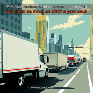 Read more about the article NYC food distributors claim congestion pricing will cost them as much as 300K a year each