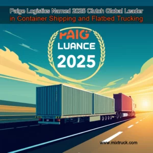 Read more about the article Paige Logistics Named 2025 Clutch Global Leader in Container Shipping and Flatbed Trucking