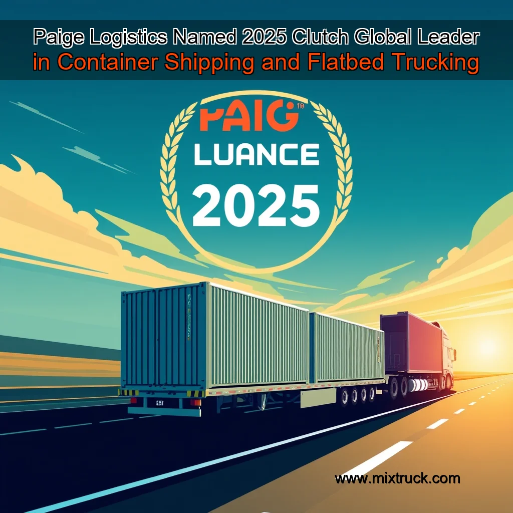 Read more about the article Paige Logistics Named 2025 Clutch Global Leader in Container Shipping and Flatbed Trucking