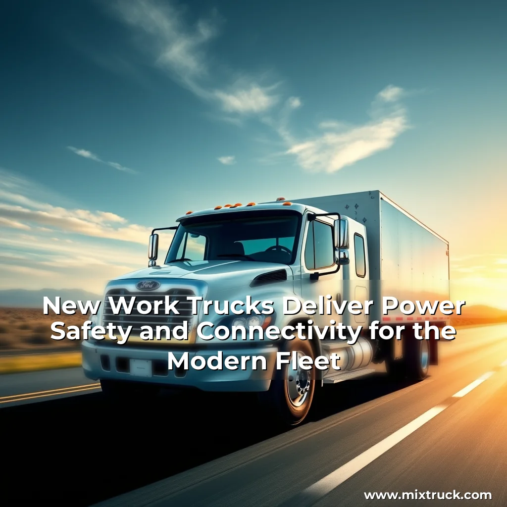 Read more about the article New Work Trucks Deliver Power  Safety  and Connectivity for the Modern Fleet