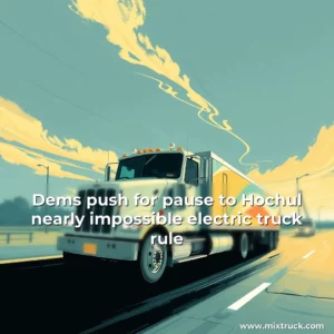 Read more about the article Dems push for pause to Hochul nearly impossible electric truck rule