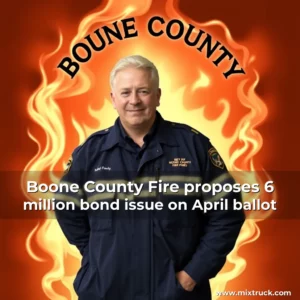 Read more about the article Boone County Fire proposes 6 million bond issue on April ballot