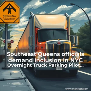 Read more about the article Southeast Queens officials demand inclusion in NYC Overnight Truck Parking Pilot program  QNS