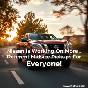 Read more about the article Nissan Is Working On More , Different Midsize Pickups For Everyone!