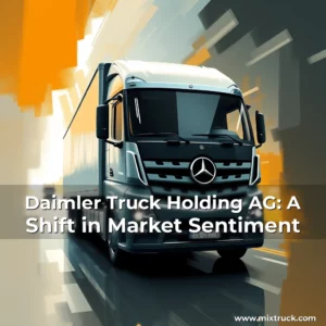 Read more about the article Daimler Truck Holding AG: A Shift in Market Sentiment