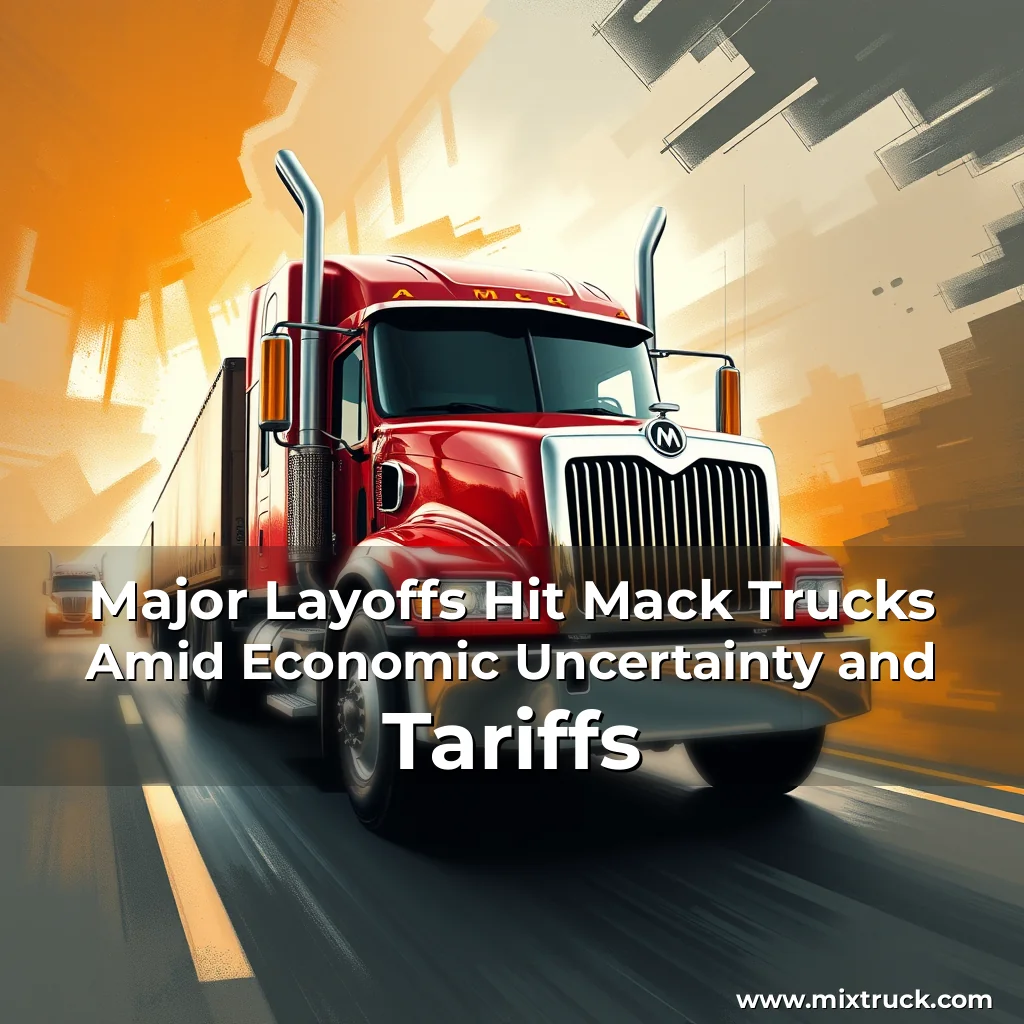 Read more about the article Major Layoffs Hit Mack Trucks Amid Economic Uncertainty and Tariffs