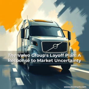 Read more about the article The Volvo Group’s Layoff Plan: A Response to Market Uncertainty