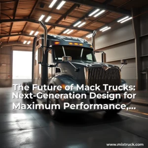 Read more about the article The Future of Mack Trucks: Next-Generation Design for Maximum Performance, Comfort, and Efficiency