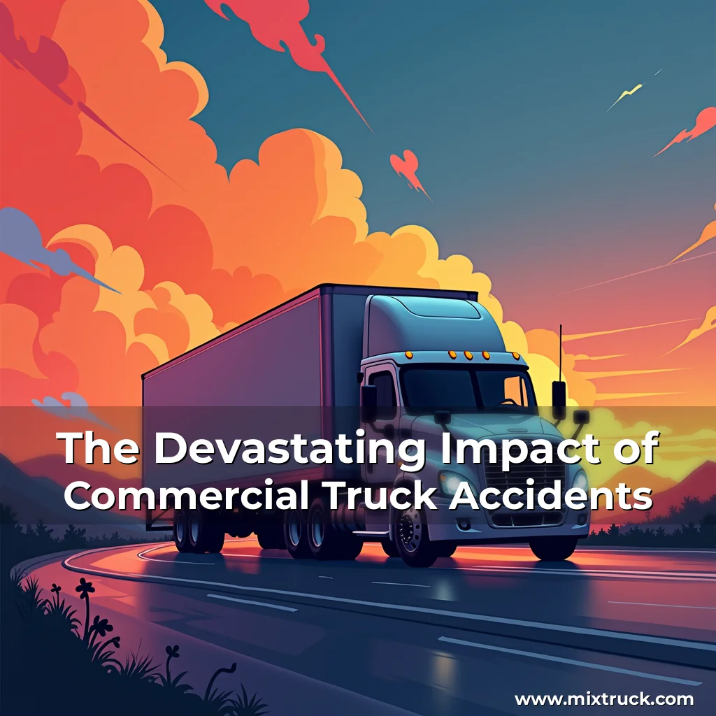 Read more about the article The Devastating Impact of Commercial Truck Accidents