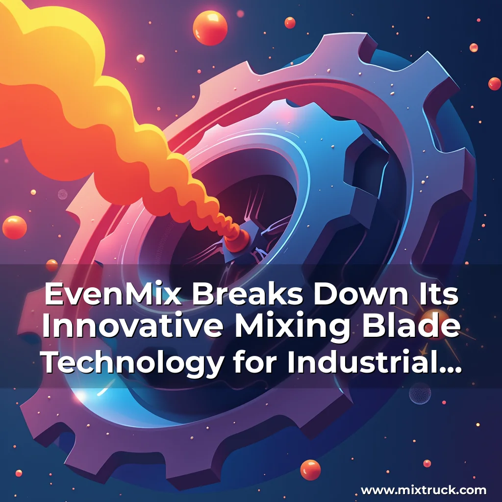 Read more about the article EvenMix Breaks Down Its Innovative Mixing Blade Technology for Industrial Applications