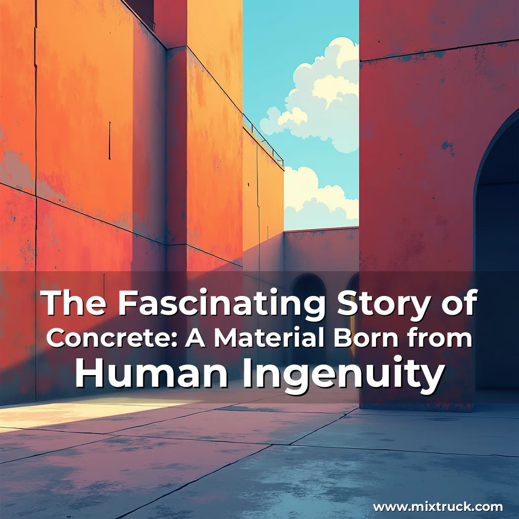 Read more about the article The Fascinating Story of Concrete: A Material Born from Human Ingenuity