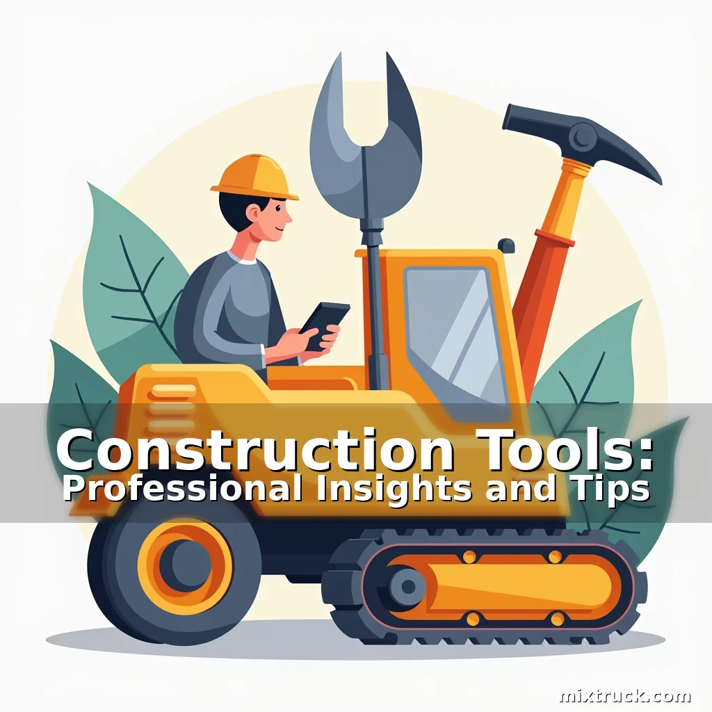 Read more about the article Construction Tools: Professional Insights and Tips