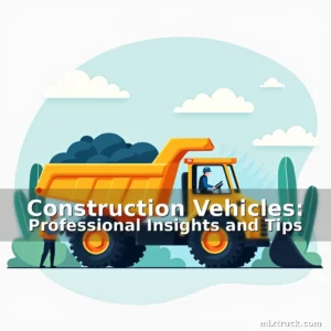 Read more about the article Construction Vehicles: Professional Insights and Tips