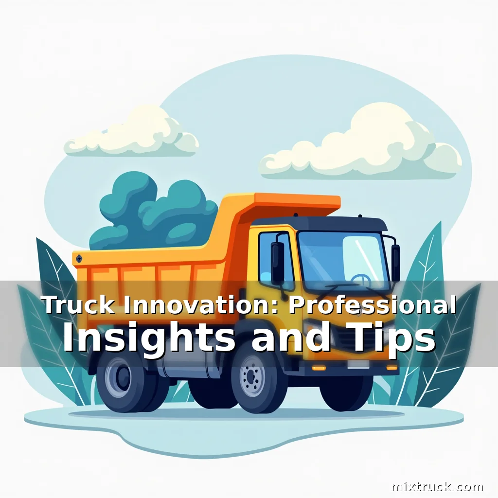Read more about the article Truck Innovation: Professional Insights and Tips