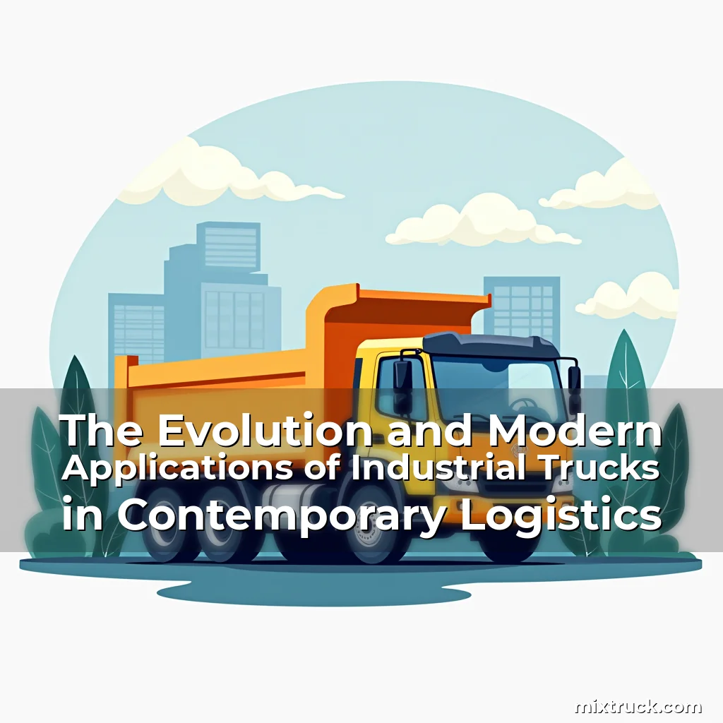 Read more about the article The Evolution and Modern Applications of Industrial Trucks in Contemporary Logistics