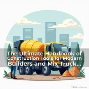 Read more about the article The Ultimate Handbook of Construction Tools for Modern Builders and Mix Truck Operators