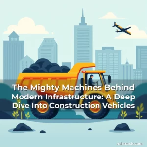 Read more about the article The Mighty Machines Behind Modern Infrastructure: A Deep Dive Into Construction Vehicles