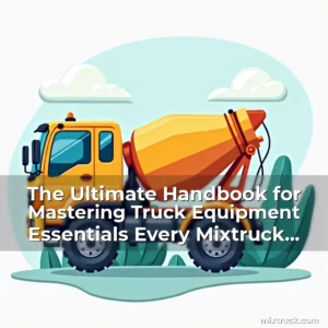 Read more about the article The Ultimate Handbook for Mastering Truck Equipment Essentials Every Mixtruck Operator Needs to Know