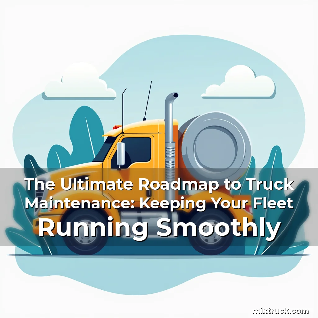 Read more about the article The Ultimate Roadmap to Truck Maintenance: Keeping Your Fleet Running Smoothly