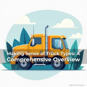 Read more about the article Making Sense of Truck Types: A Comprehensive Overview